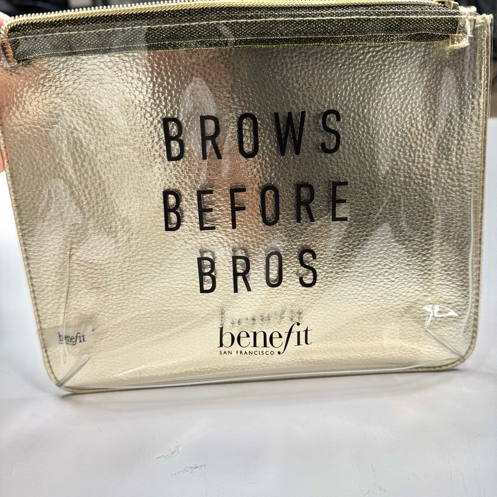 Benefit Brows Before Bros Makeup Bag/ Clutch